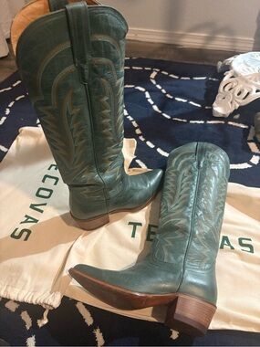 Tecovas Abby Cowboy Boots Sagebrush